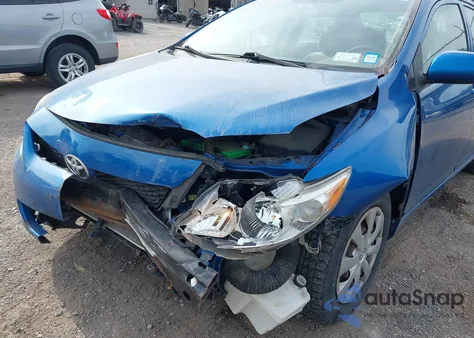 2009 Toyota Corolla Le из США, поврежденный, VIN JTDBL40E799035081